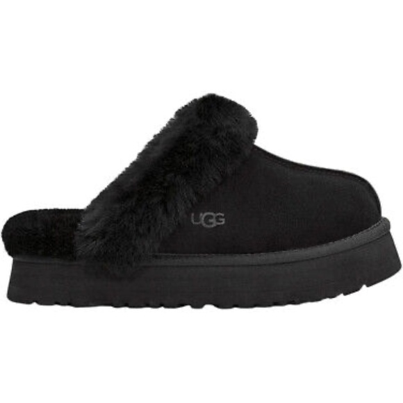black platform ugg slippers! - Picture 1 of 7